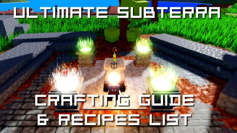 Complete Subterra Crafting Guide [All Crafting Recipes]