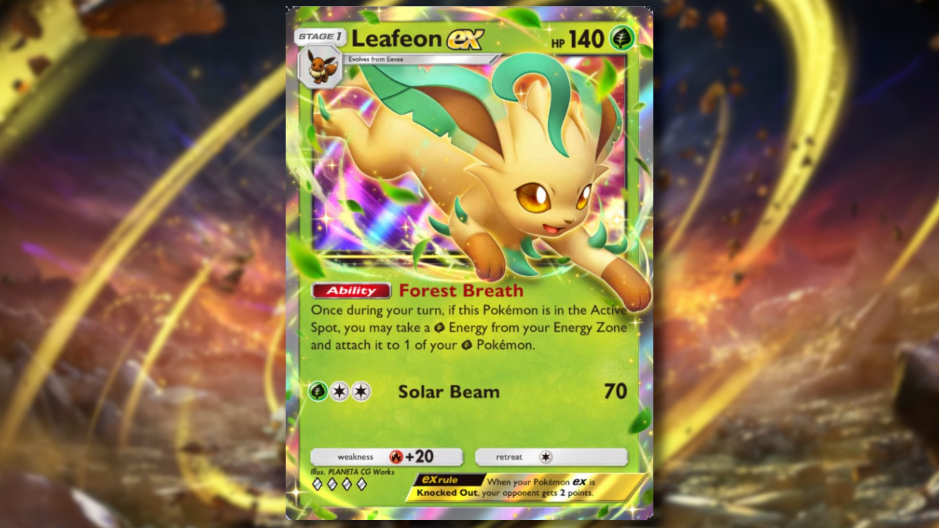 أفضل طوابق Leafeon السابقين في Pokemon TCG Pocket