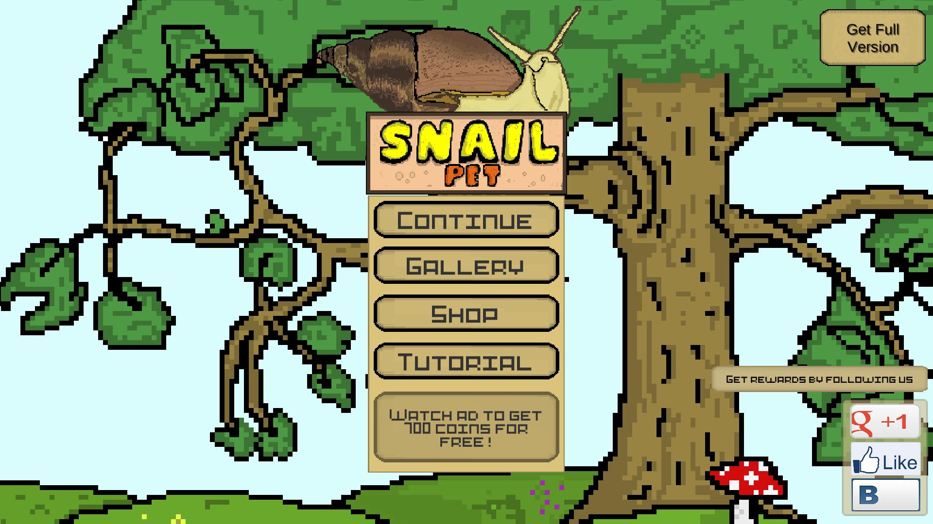 Snail Pet - Free Virtual Pet