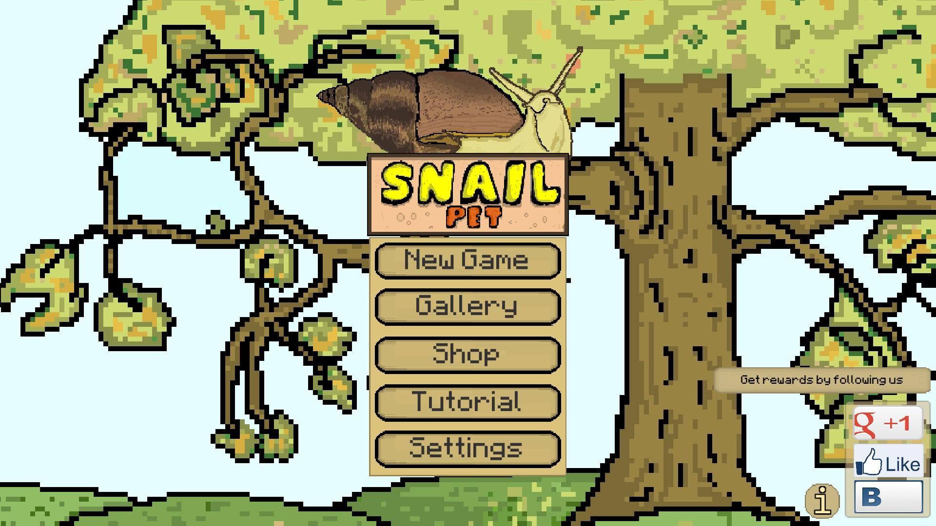 Snail Pet - Free Virtual Pet