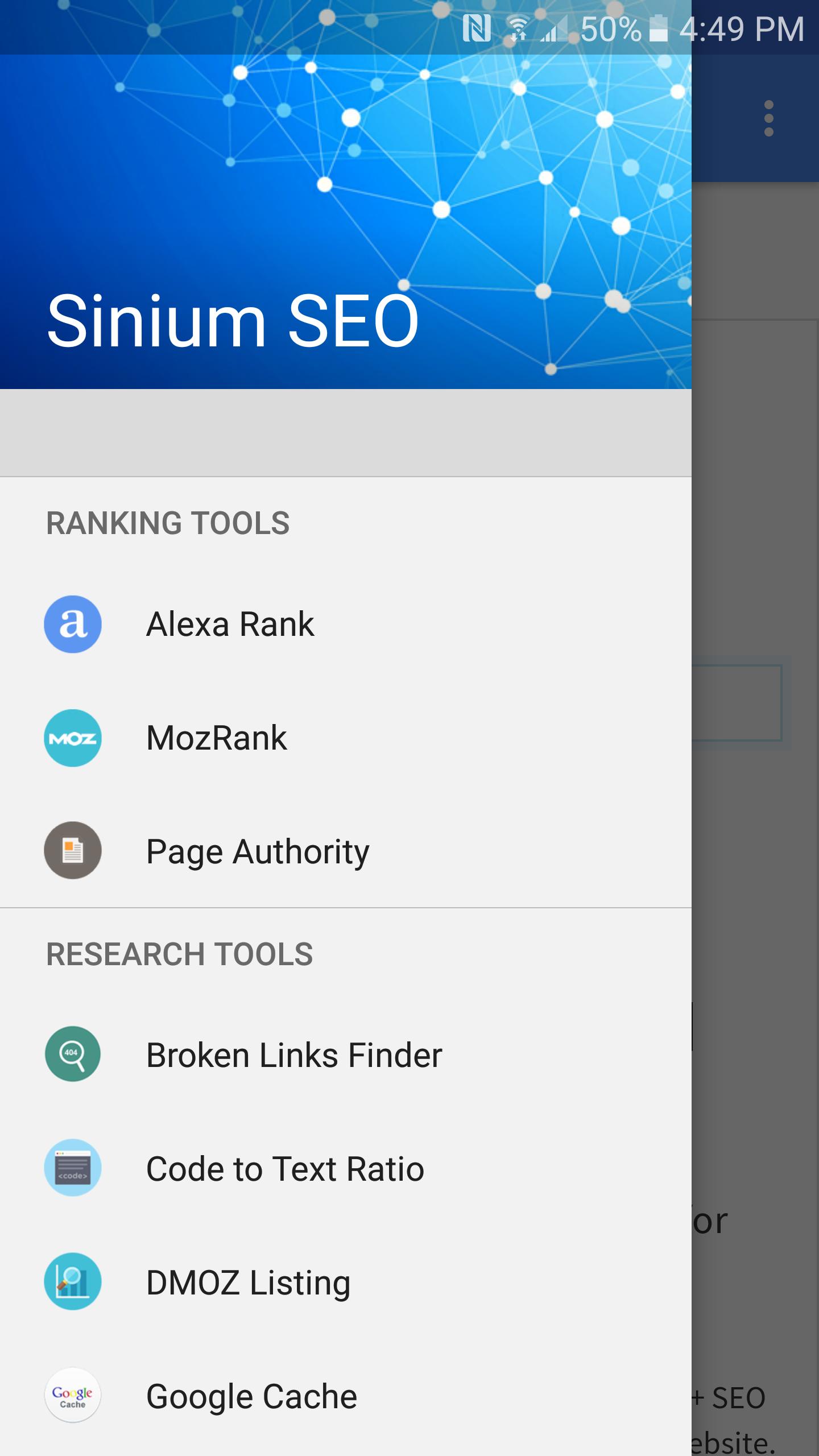 Sinium SEO Tools