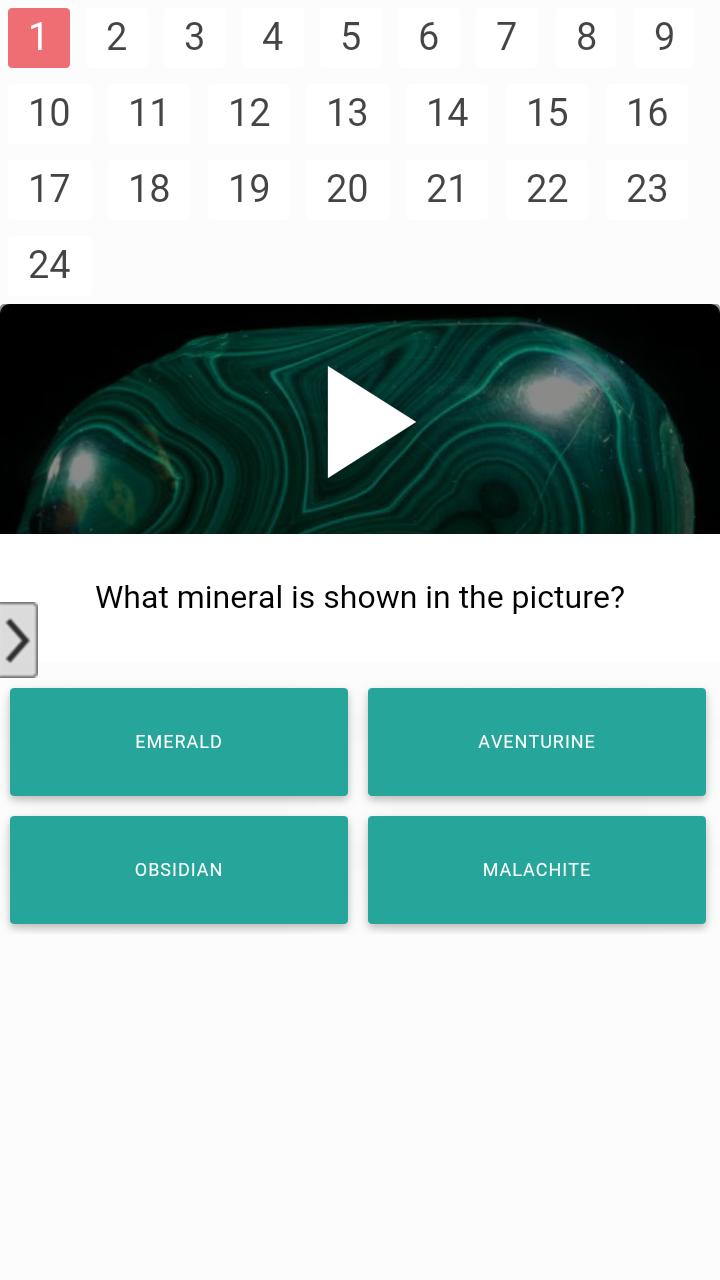 Mineral quiz!