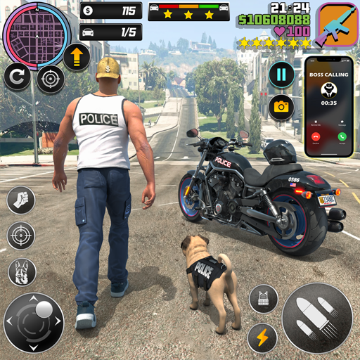 Bike Chase 3D Police Car Games