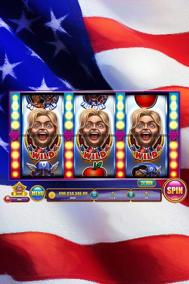 Slots Trump v Clinton FREE!