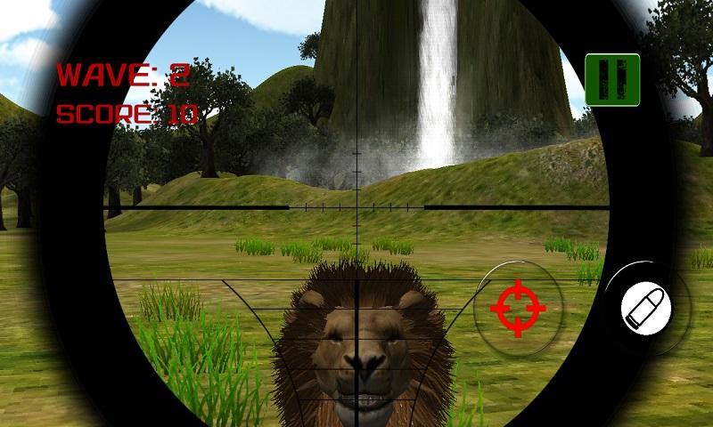 Real Lion : Wolf Jungle Hunt