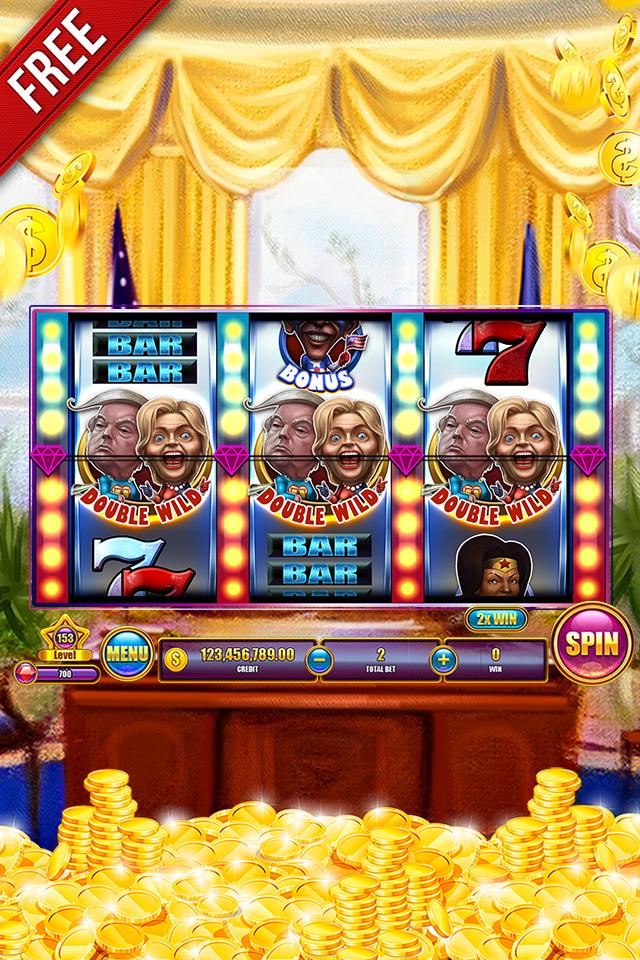 Slots Trump v Clinton FREE!