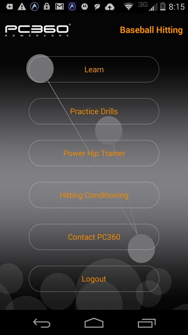 PC360 Baseball Hitting App