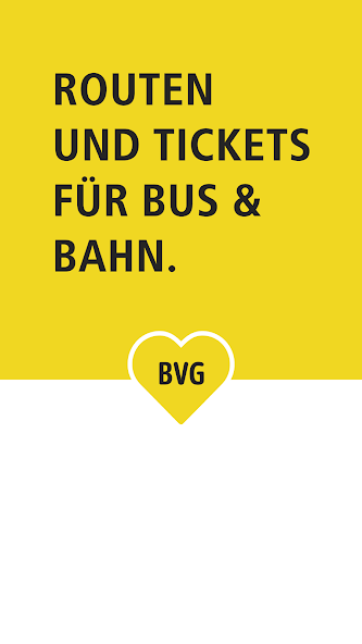 BVG Fahrinfo: Route planner