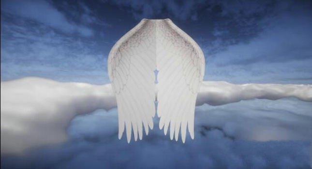 แพ็คปีกของ Minecraft Angel