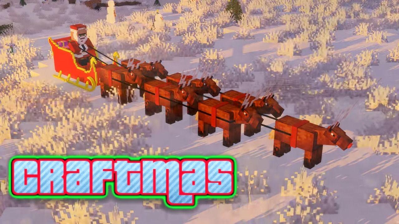 แพ็คเกจทรัพยากร Minecraft Craftmas
