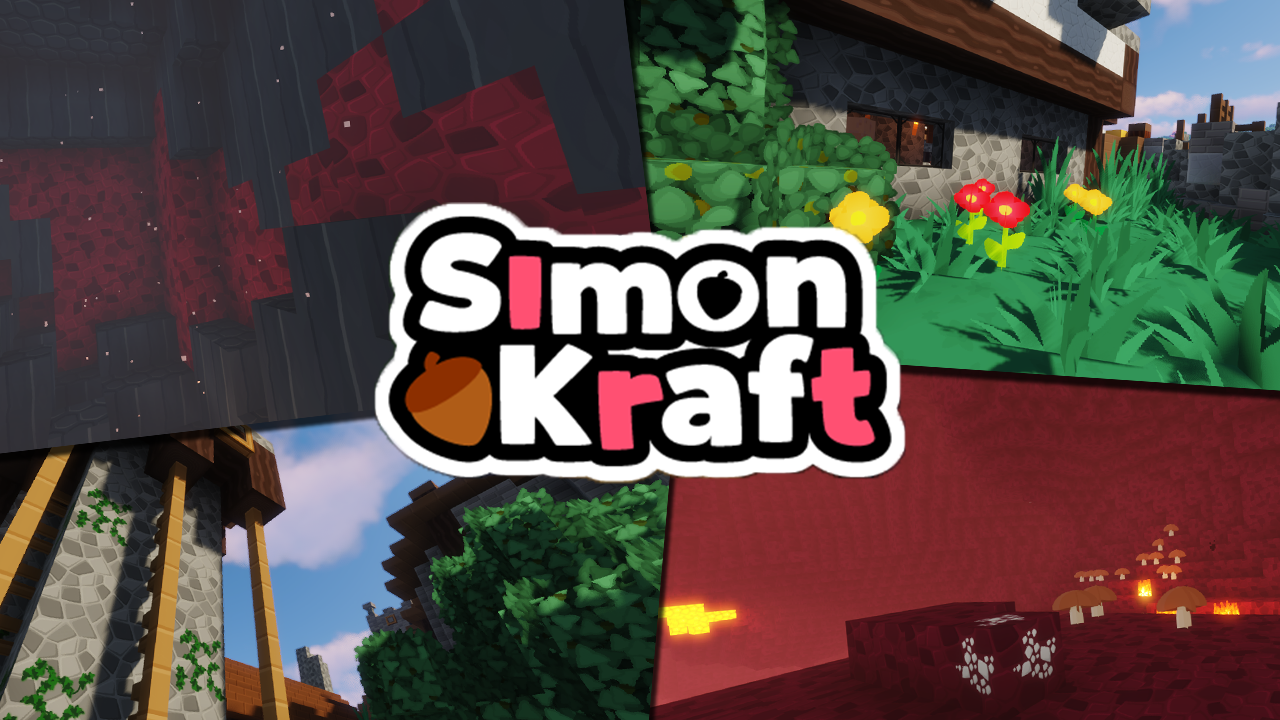 แพ็คเกจทรัพยากร Minecraft Simonkraft