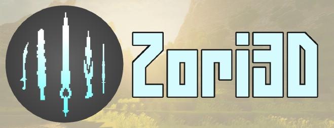 แพ็คทรัพยากรอาวุธ 3 มิติของ Minecraft Zori