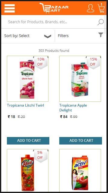 Bazaar Cart