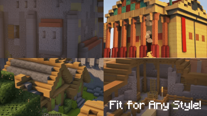 แพ็คเกจวัสดุ Minecraft 16X [MCPE] |