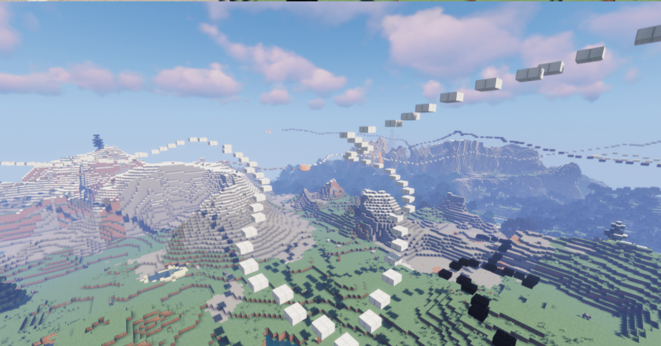 Minecraft Pixel Parkour Mapリラックスピクセルパークールマップ