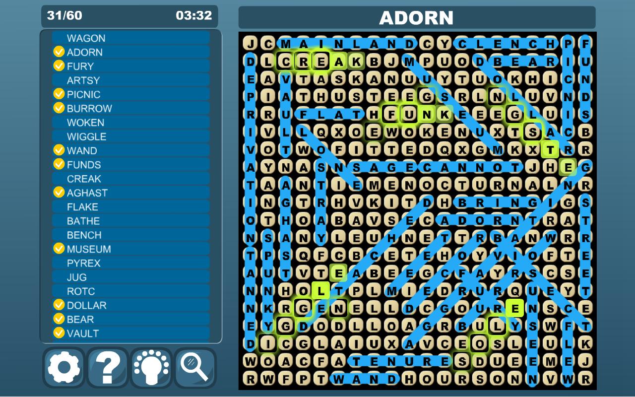 Word Search Tablet