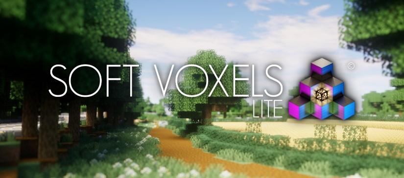 Soft Voxels Lite Lite and Shadow (แสงอ่อนนุ่มและเงา) 1.20.1