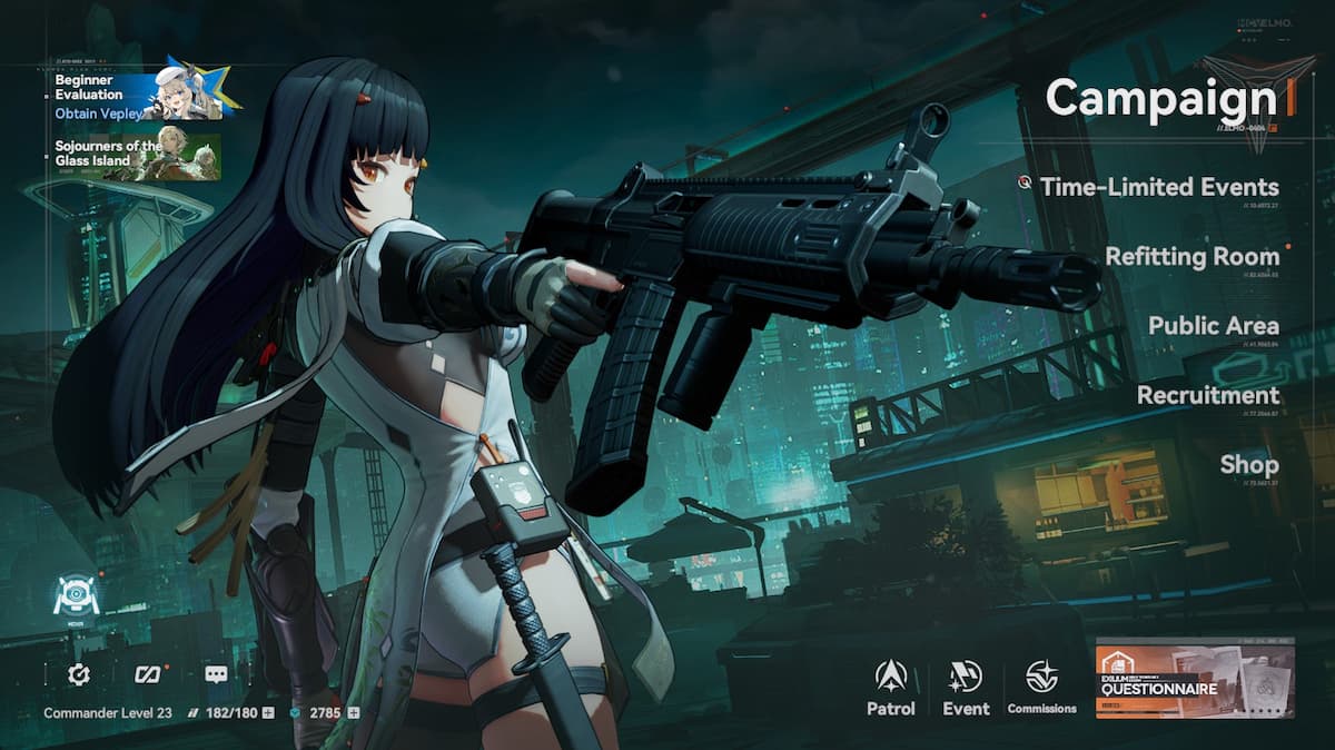 ตัวละครฟรีทั้งหมดใน Frontline 'Girls'