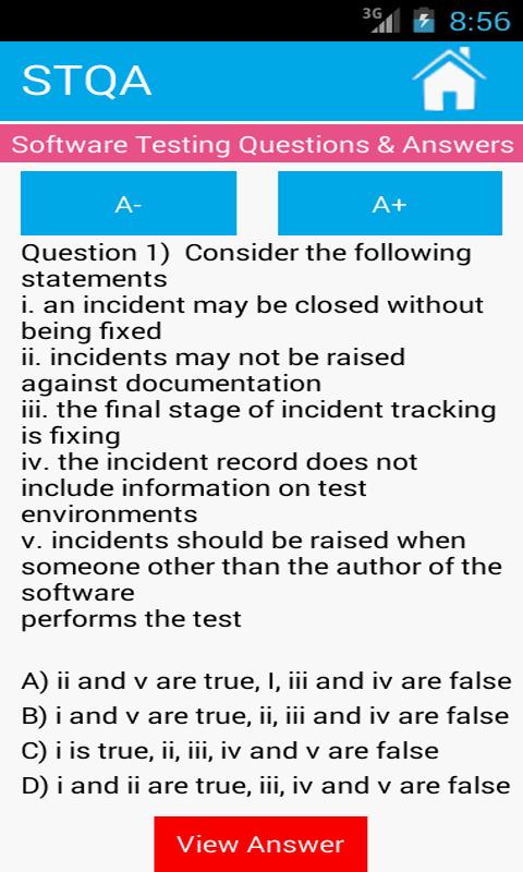 Software Testing Q & A