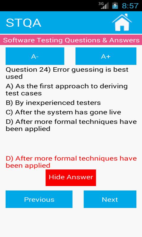 Software Testing Q & A