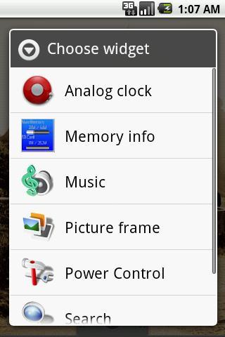 Memory info