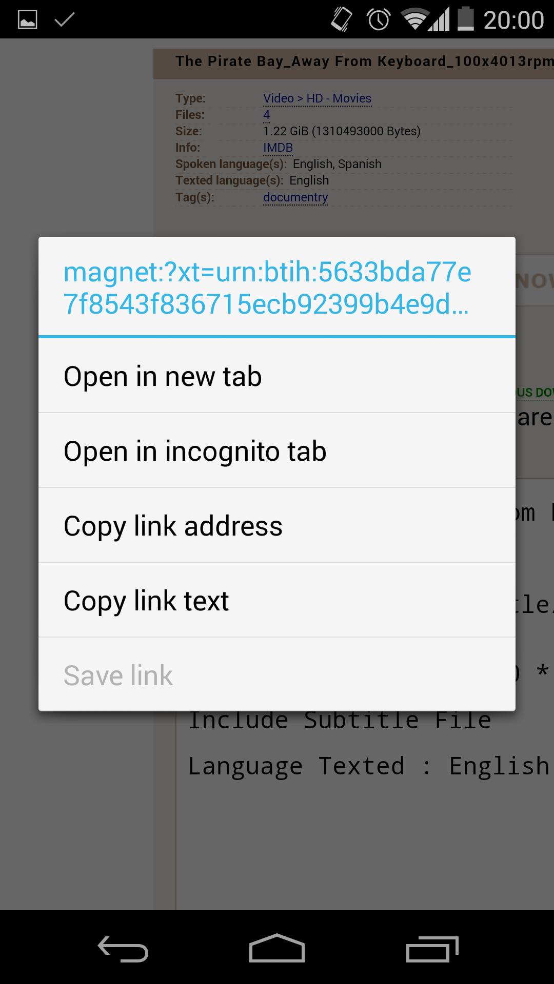 Torrent Magnet