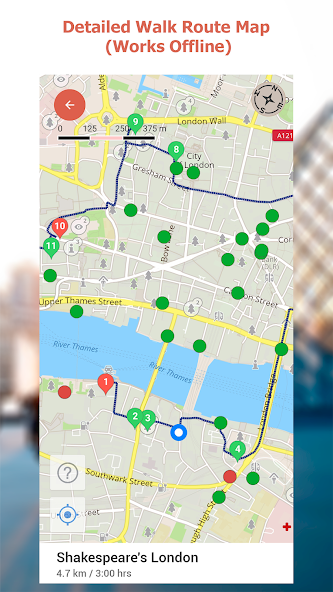 Las Vegas Map and Walks