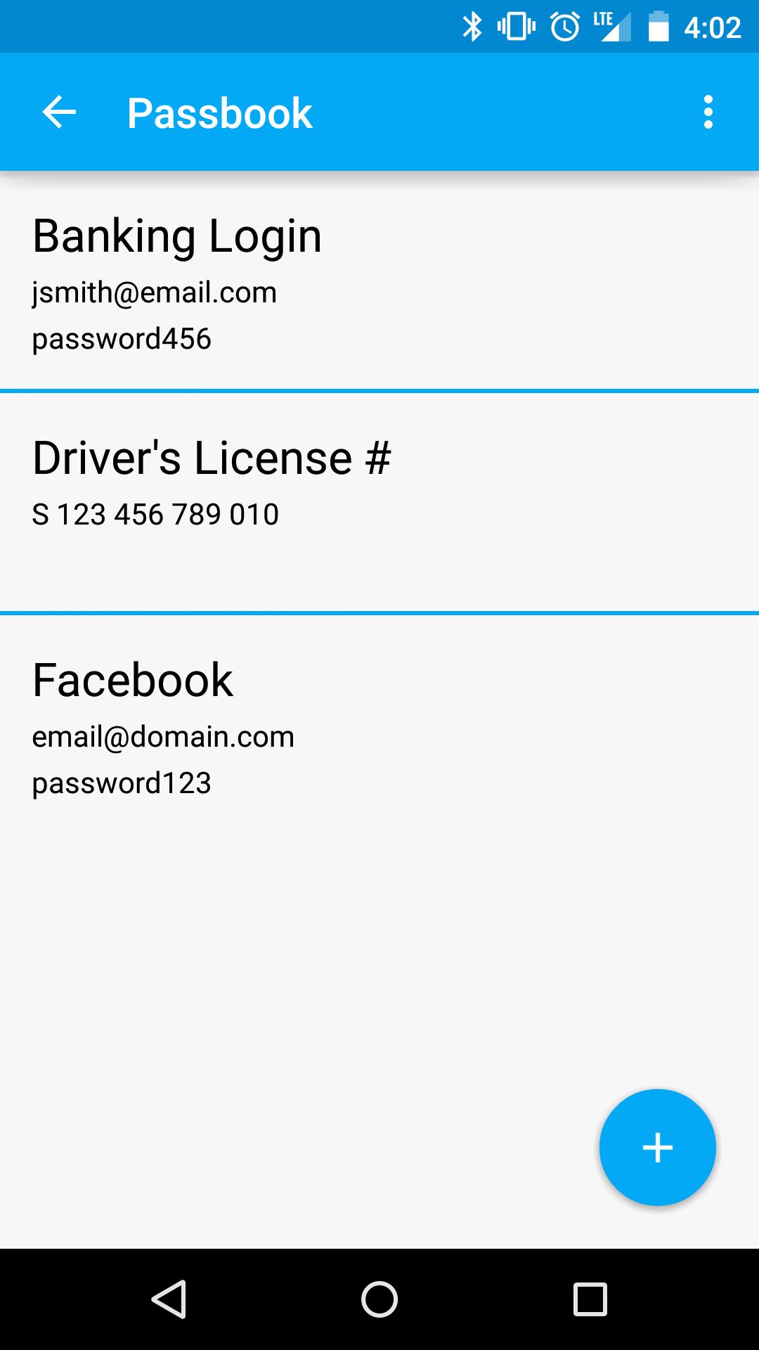 Passbook