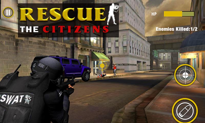 American Swat Sniper Shooting