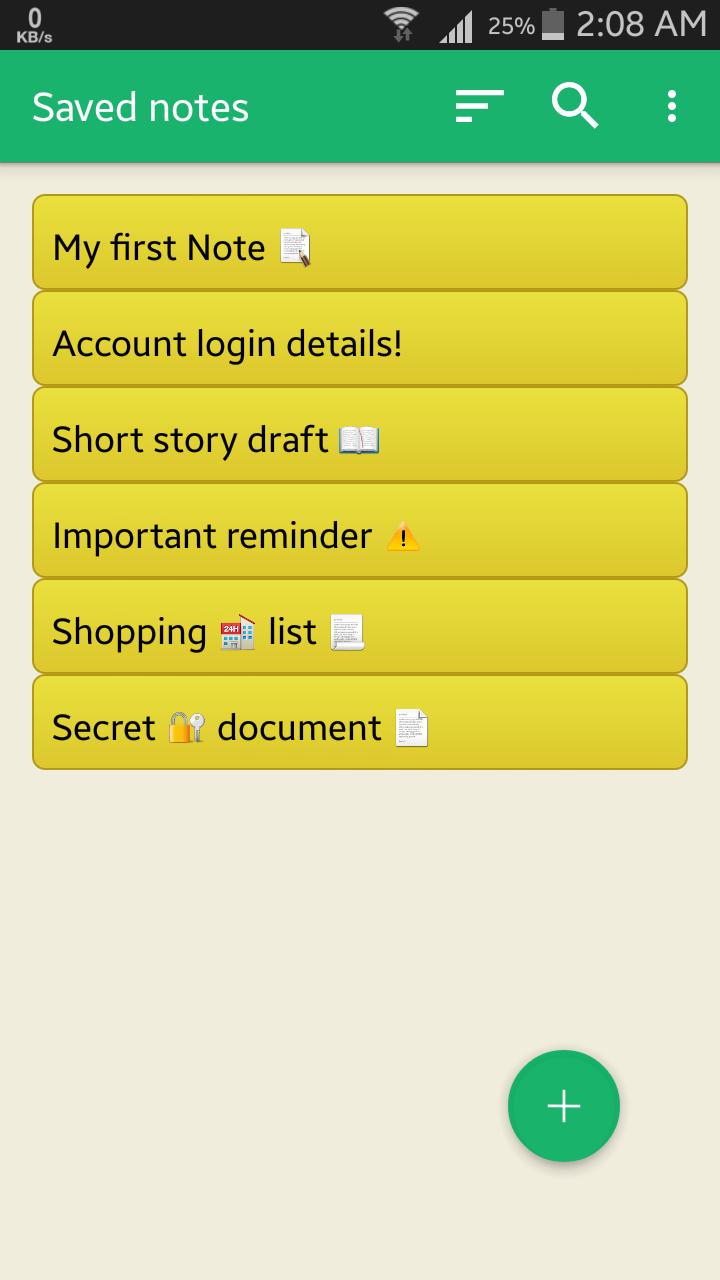 Private Notebook