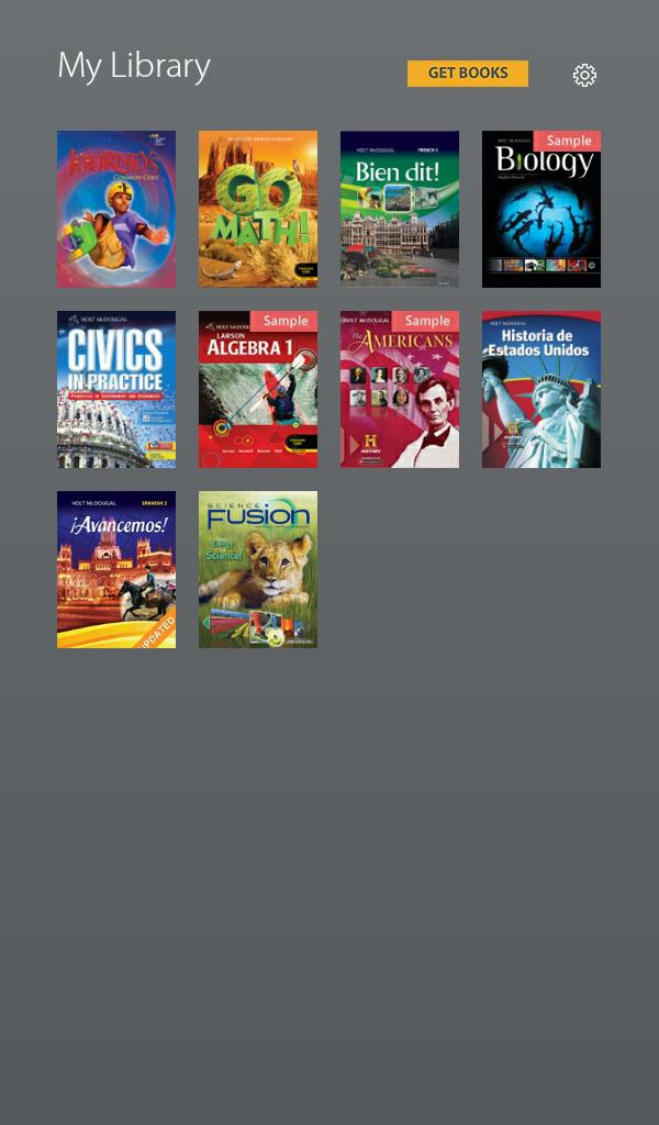 HMH eTextbooks