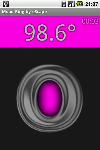 Mood Ring Thermometer