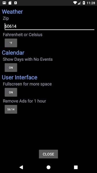 Calendar Wall App