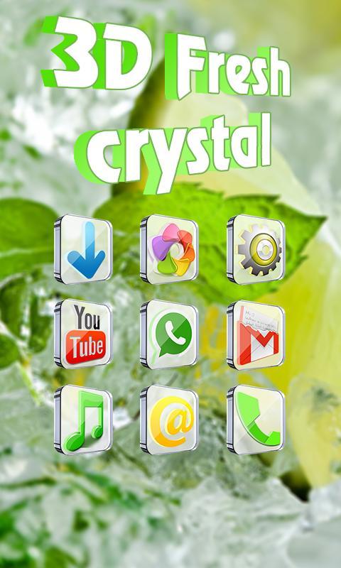 3D Fresh Style - Solo Launcher Theme