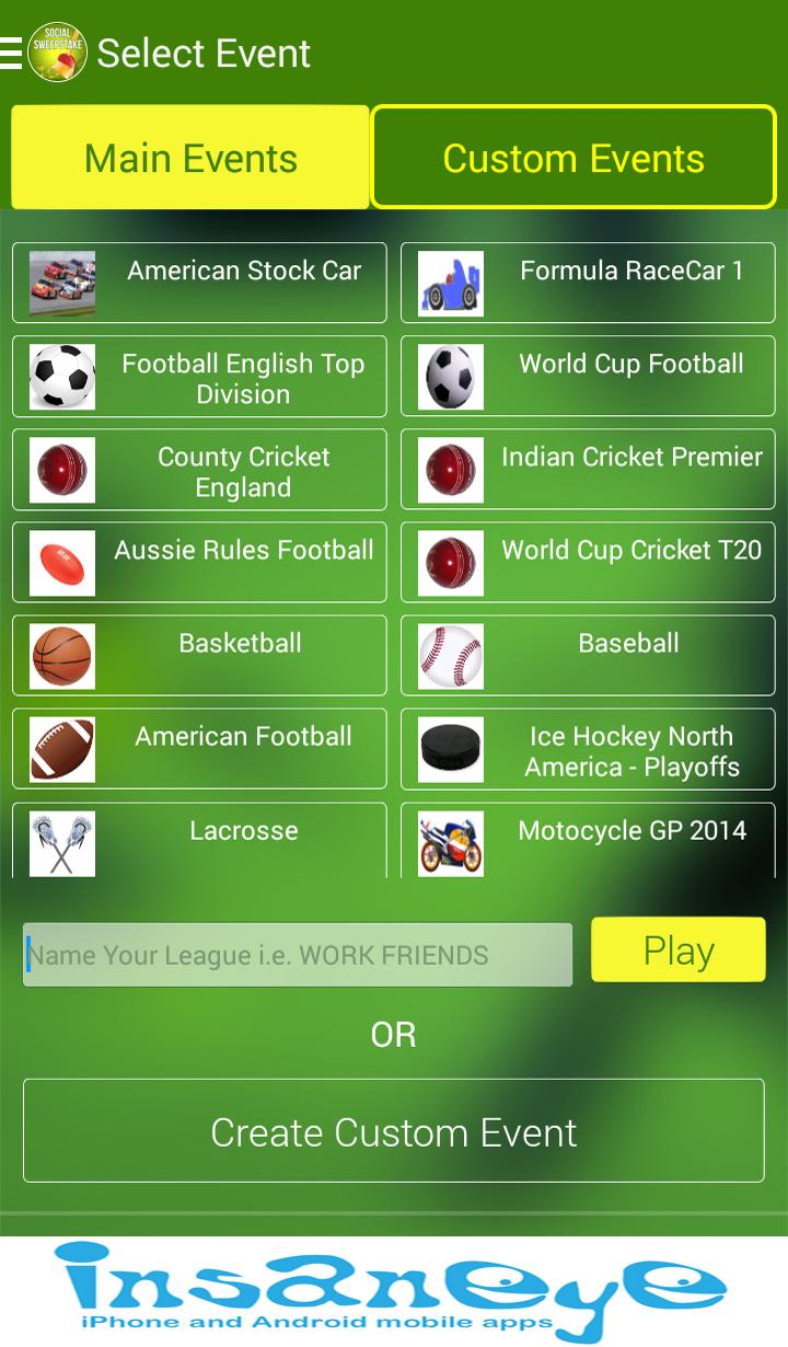 Social Sweepstake
