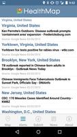 HealthMap: Outbreaks Near Me