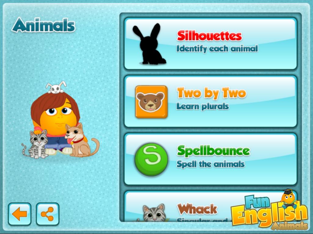 Fun English Animals