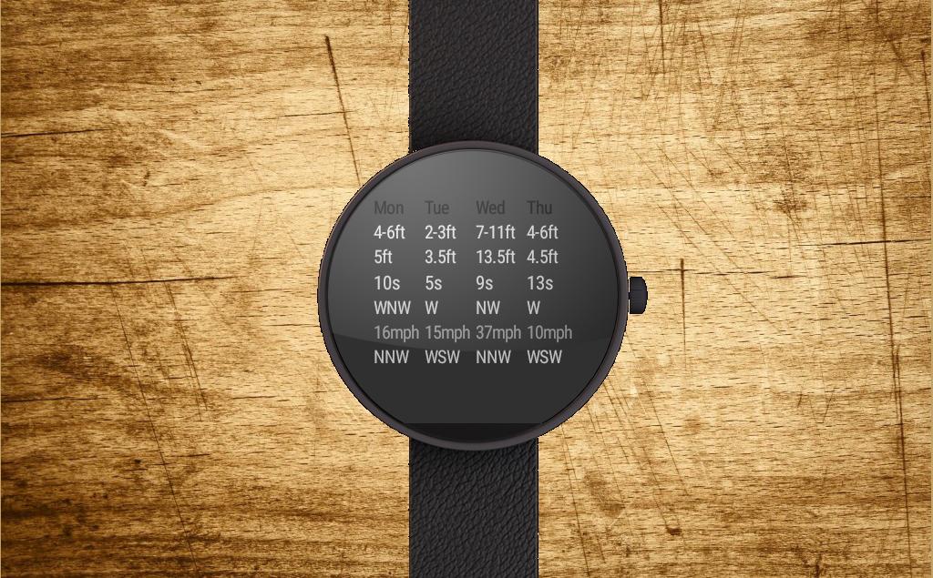 Surface Surf Watch Face