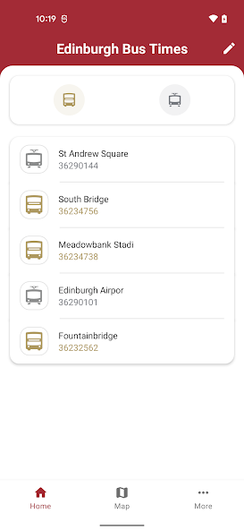 Edinburgh Bus Times Tracker