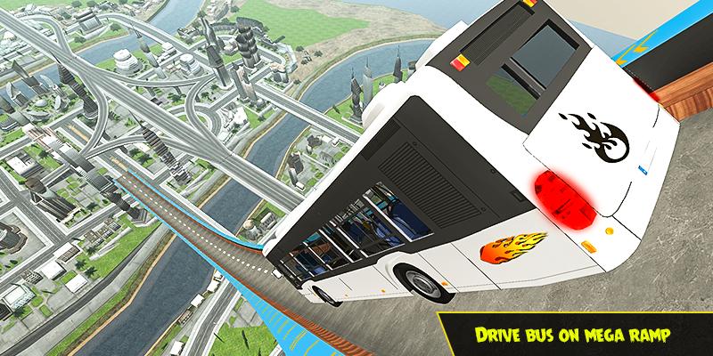 Mega Ramp Bus Stunts Simulator 19
