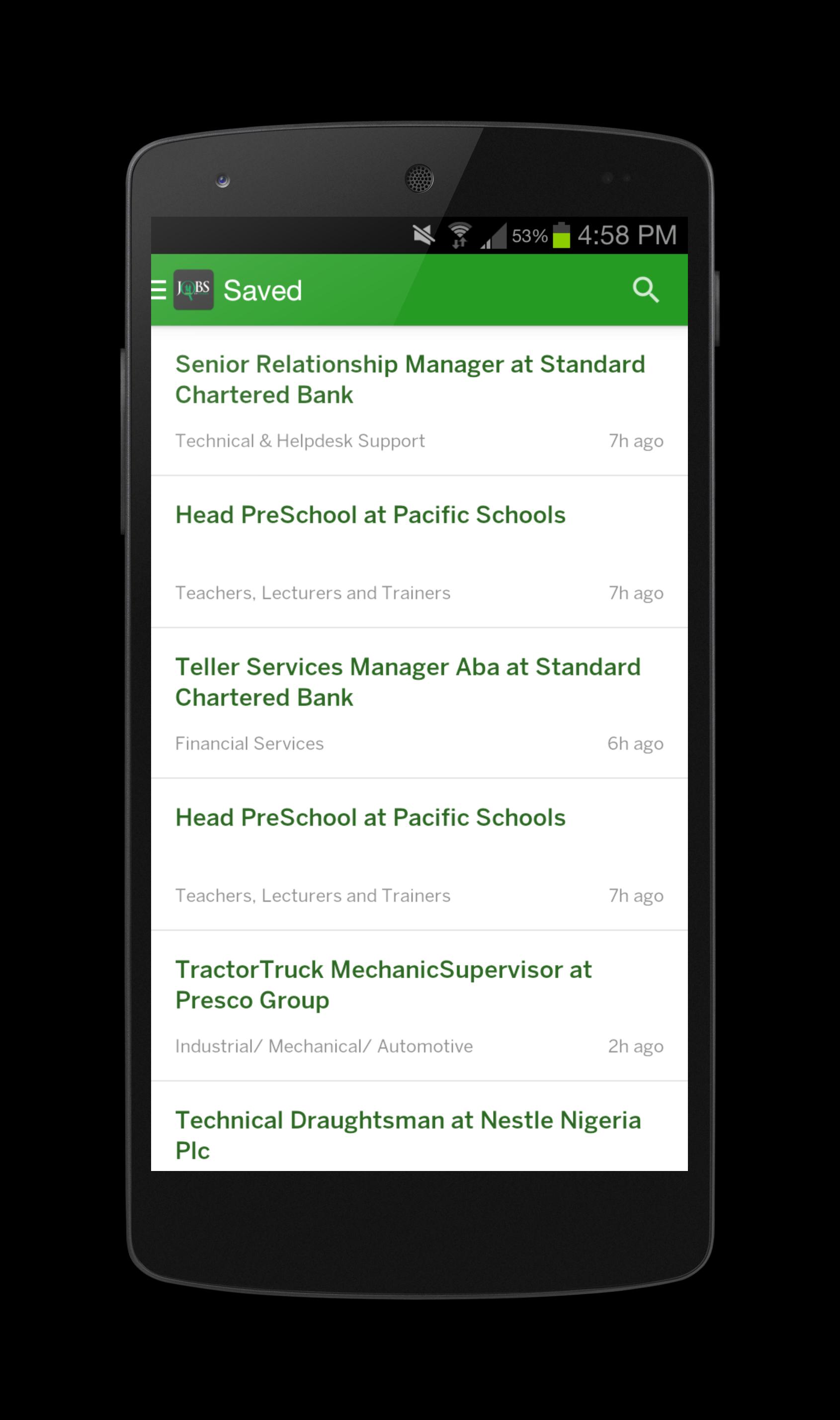 Jobs In Nigeria