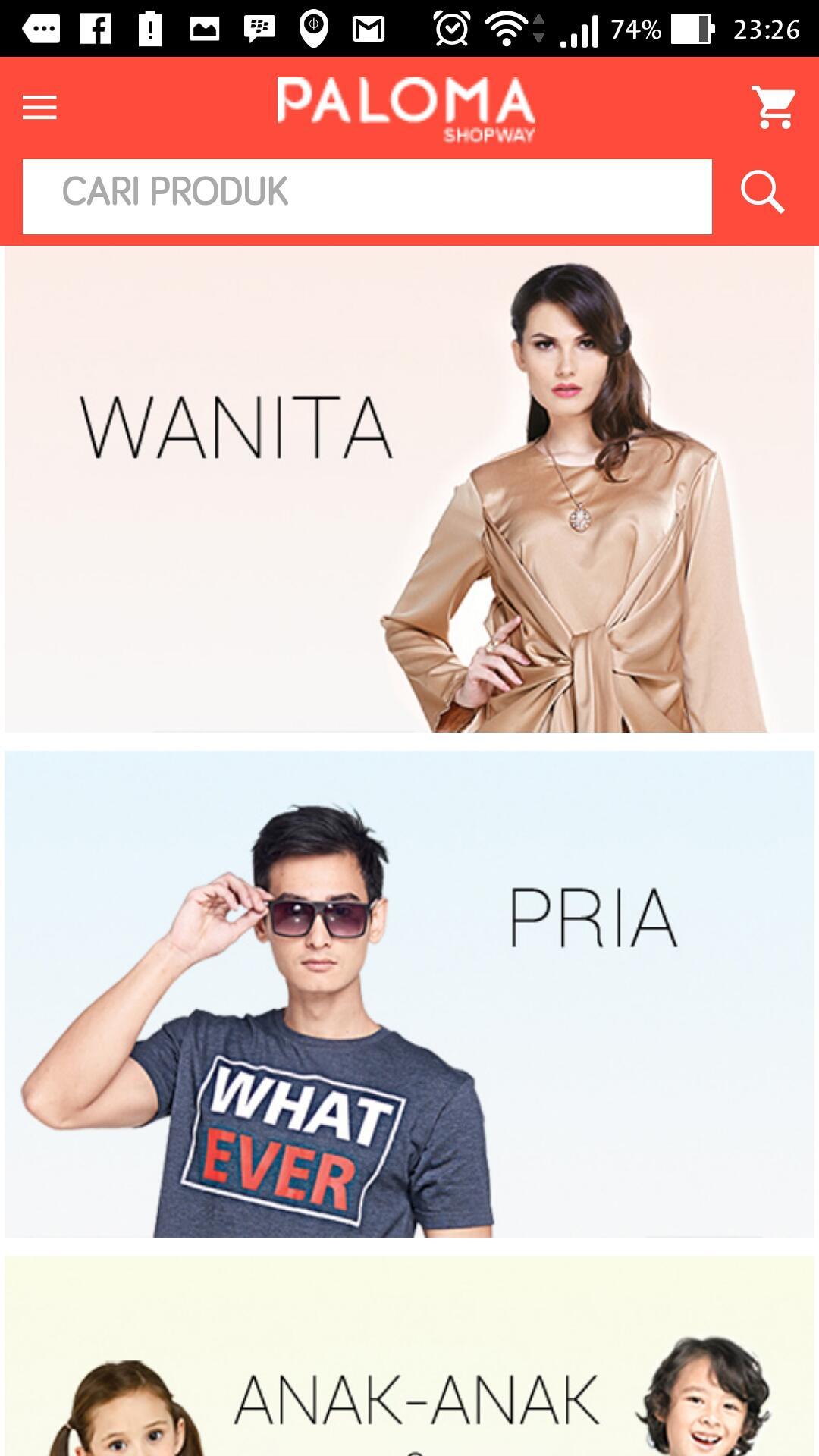 Paloma Shopping App