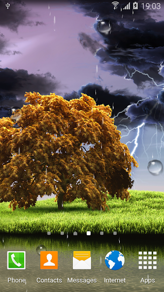 Spring Storm Live Wallpaper