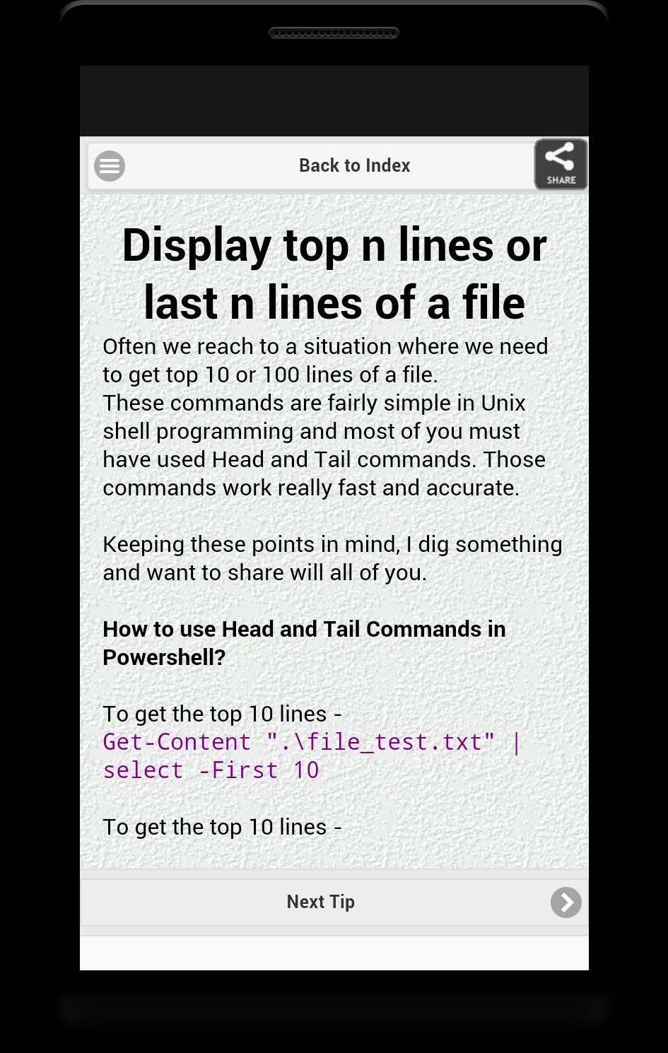 Powershell Tips