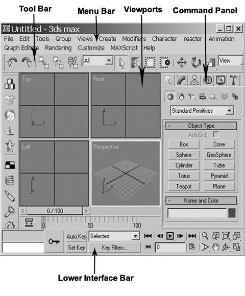 Start 3dsMAX 9