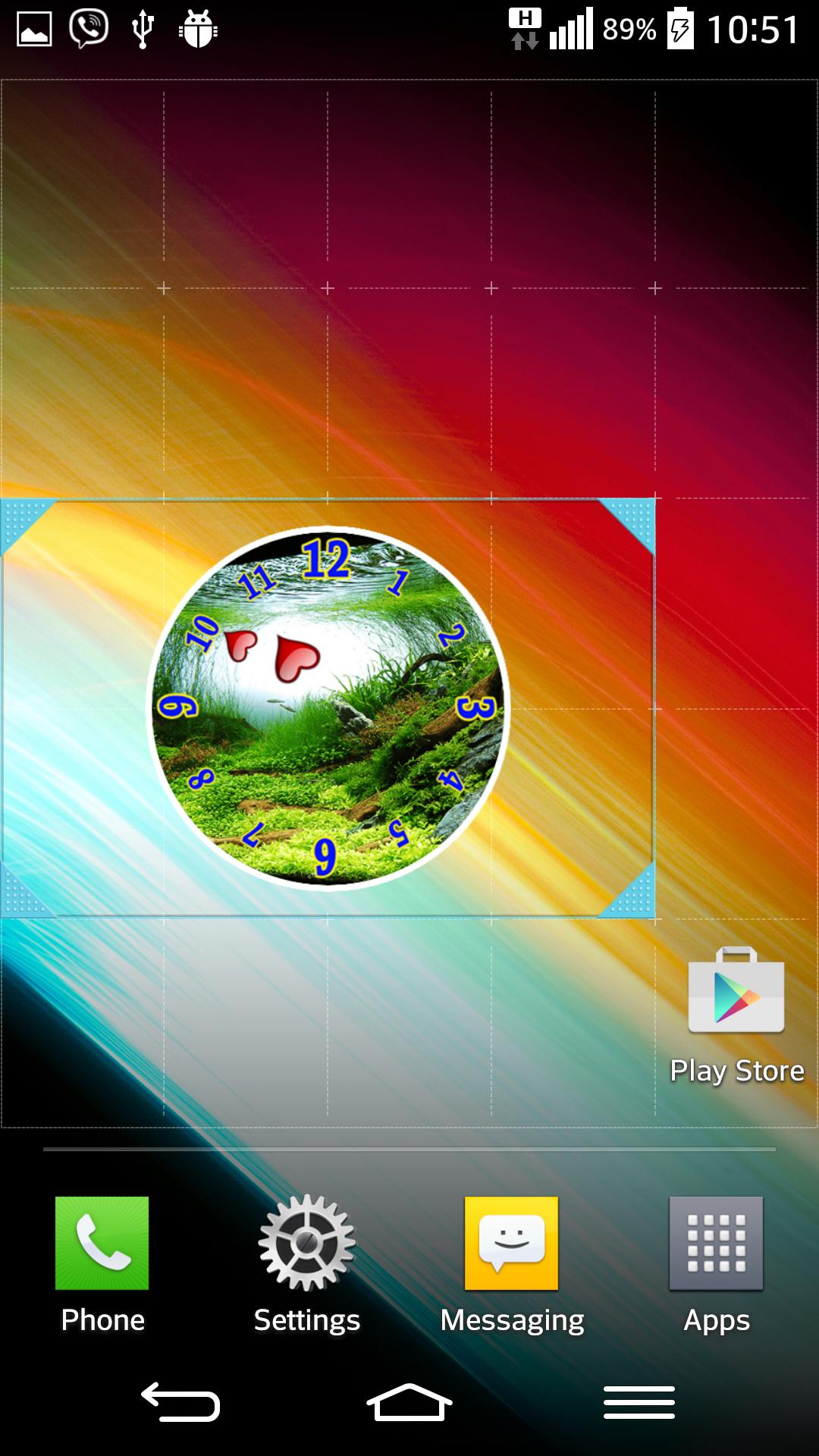 Aquarium Widget