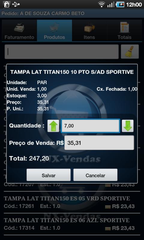 NX Vendas