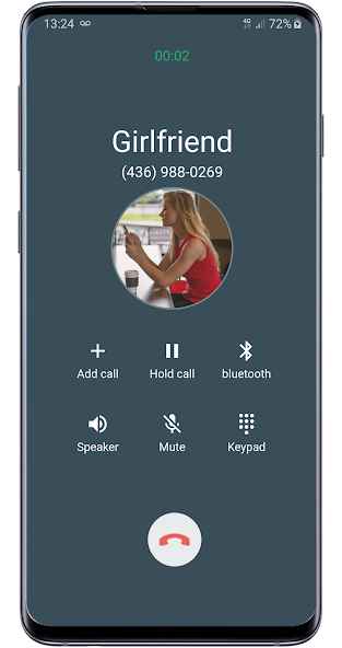 Fake call girlfriend prank