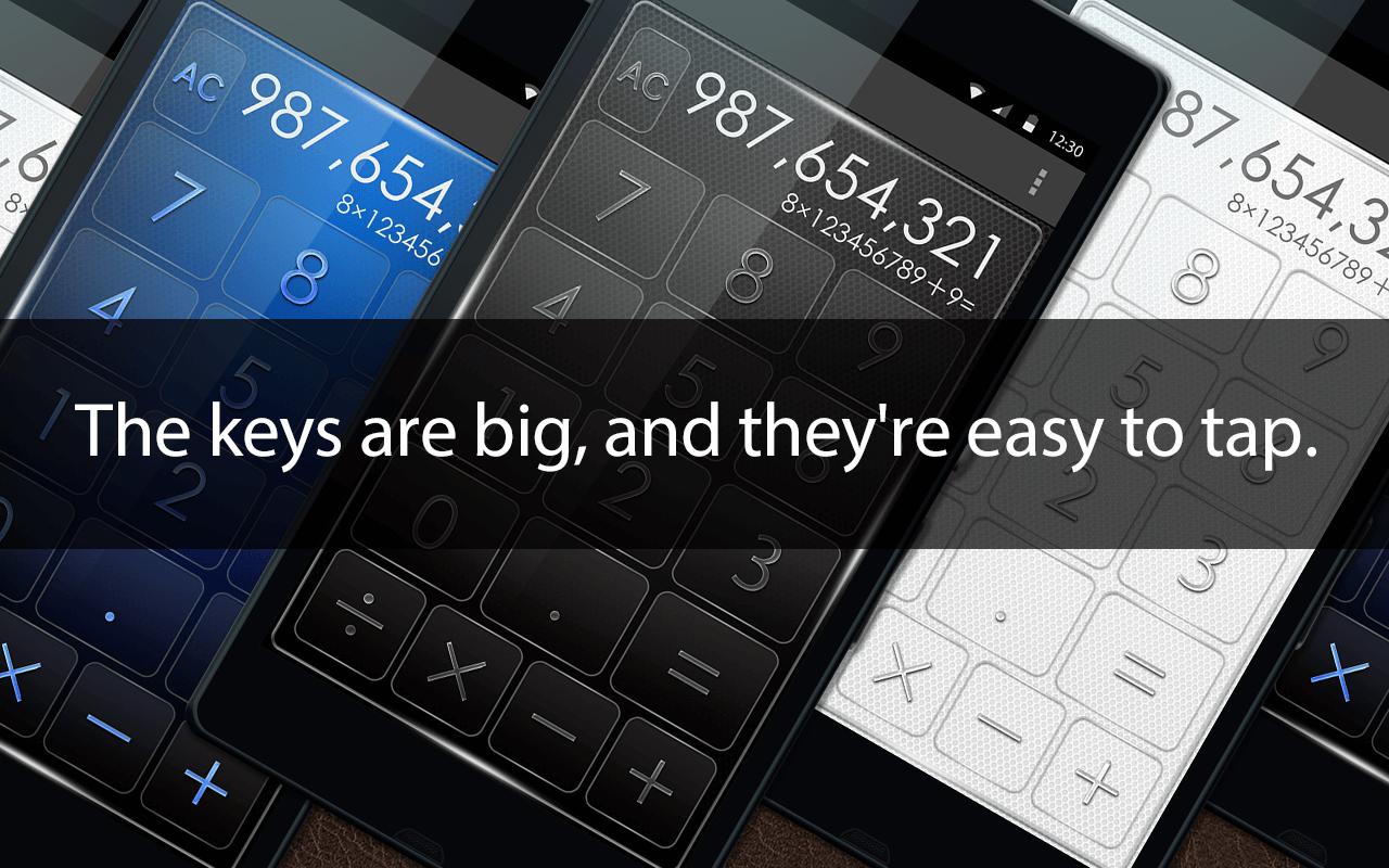 Big keys calculator