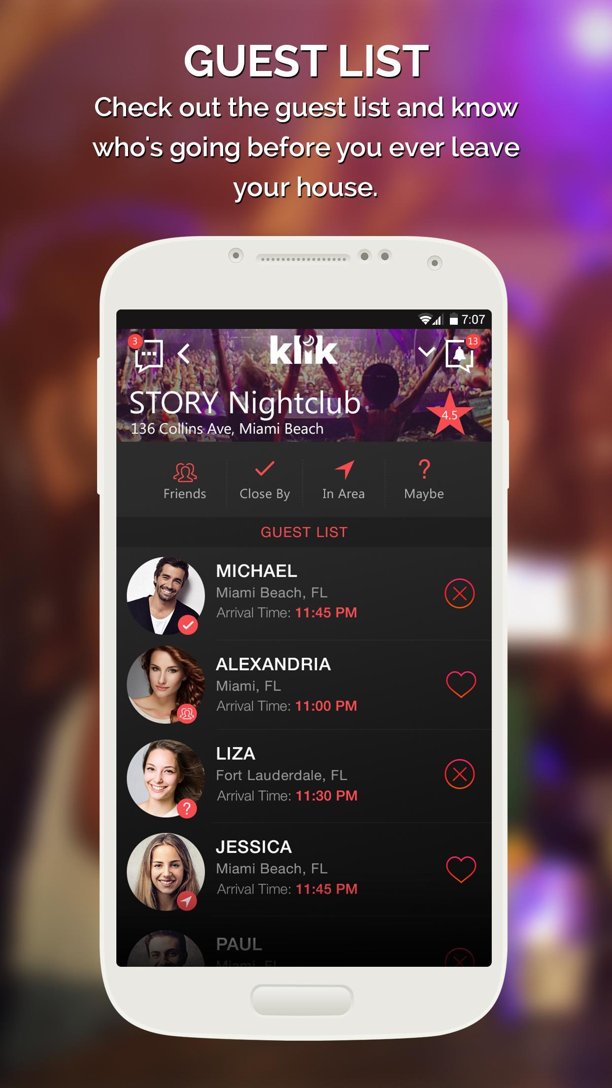 Klik | Nightlife